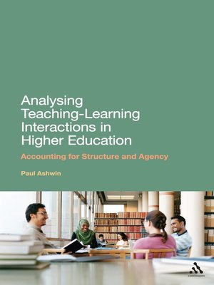 cover image of Analysing Teaching-Learning Interactions in Higher Education